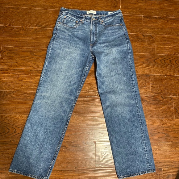 Aritzia Denim Forum Wide Leg Jeans - Picture 2 of 9